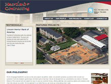 Tablet Screenshot of heartlandnc.com